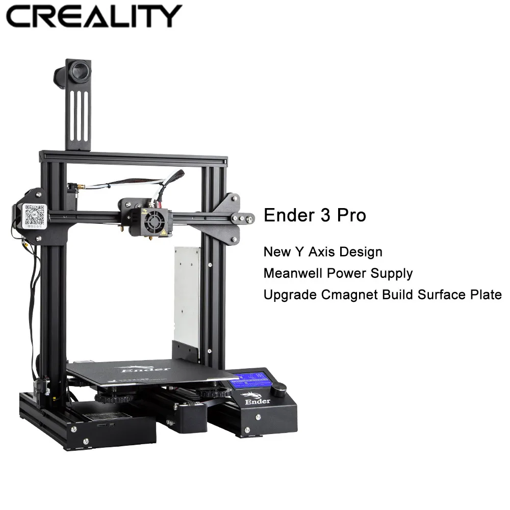 Full Metal CREALITY 3D Ender-3//Ender-3X//Ender-3 Pro Printer With Magic Build