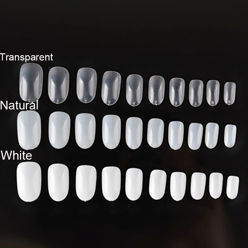 600 шт короткие овальные круглые накладные ногти полное покрытие накладные ногти нажмите на ногти Nep nagels для маникюра акриловые ногти