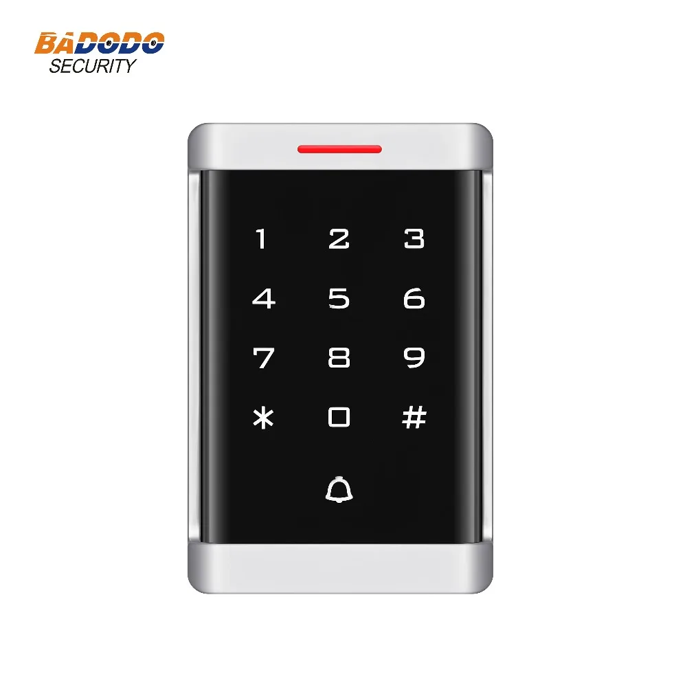 

IP68 waterproof metal case 2000 users 125KHz RFID EM ID card touch keypad access controller reader T60 WG26 input output