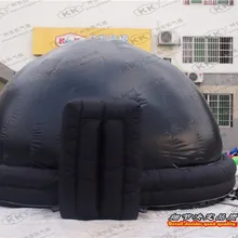 Гигантские надувные Кино проекции купольная палатка цифровой планетарий
