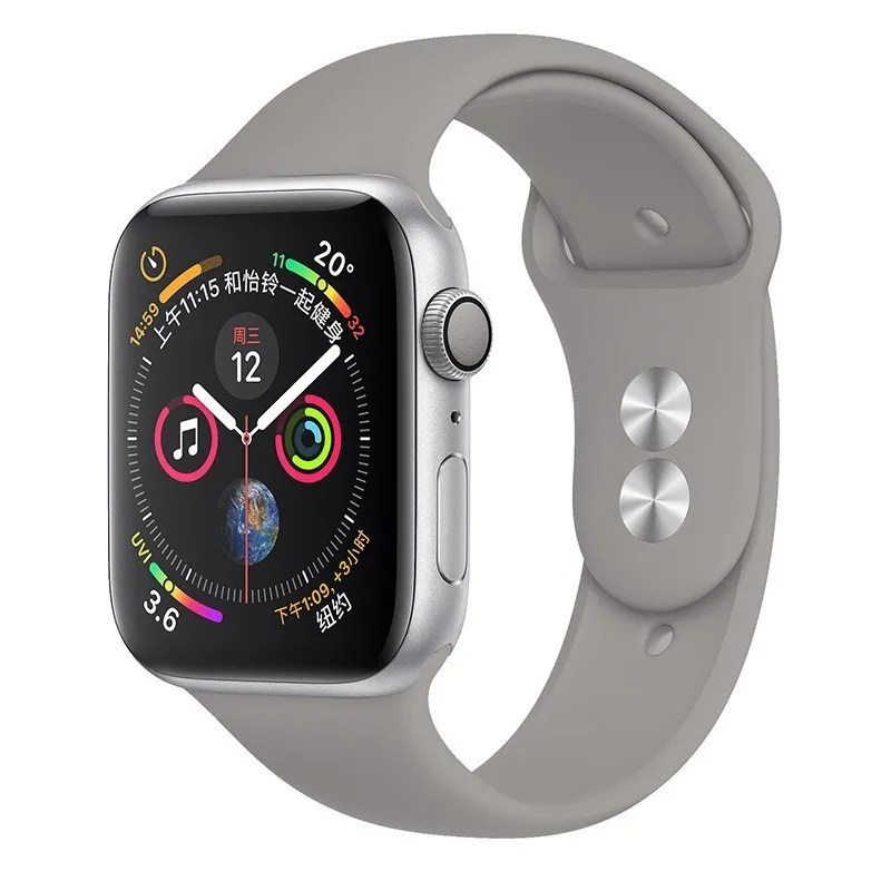 Ремешок для apple watch Группа apple watch 4 3 iwatch Группа 42 мм 38 мм 44 мм 40 мм pulseira correa Браслет Смарт часы аксессуары петля - Цвет ремешка: 10 Stone