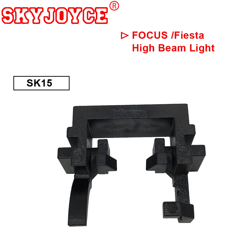 SKYJOYCE 2PCS white H1 H7 led headlight bulbs led lamp holder adapter socket connector S2 P7 led car H7 headlight accessories (3)