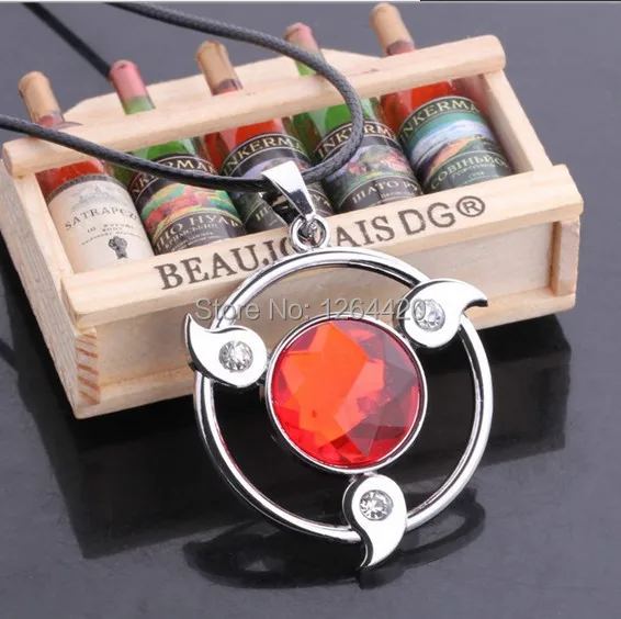 2015 new Free Shipping Naruto Itachi Necklace Cosplay Costme Jewelry Accessory Pendant Chain Christmas Gifts 12pc/lot | Украшения и
