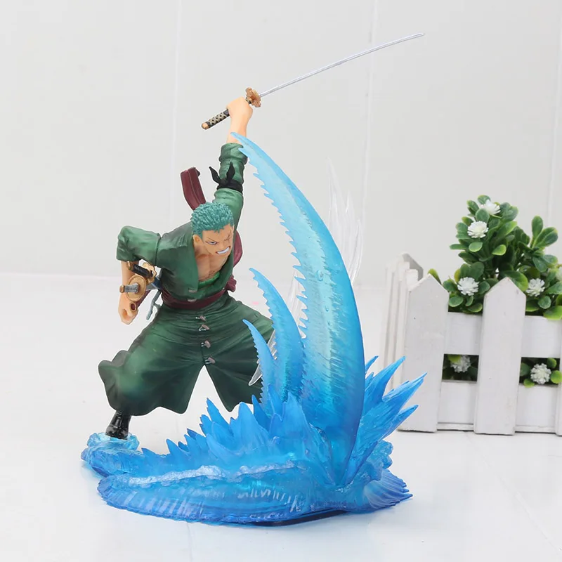 

Nice Action Figure 17cm One Piece Roronoa Zoro Fighter Pvc S Toy