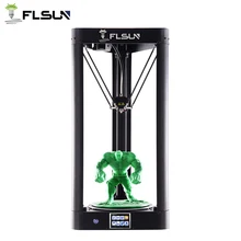 Flsun-QQ 3D принтер металла Рамки большой Размеры предварительная сборка авто-уровень высокоскоростной очаг Сенсорный экран WIFI sd карты нити