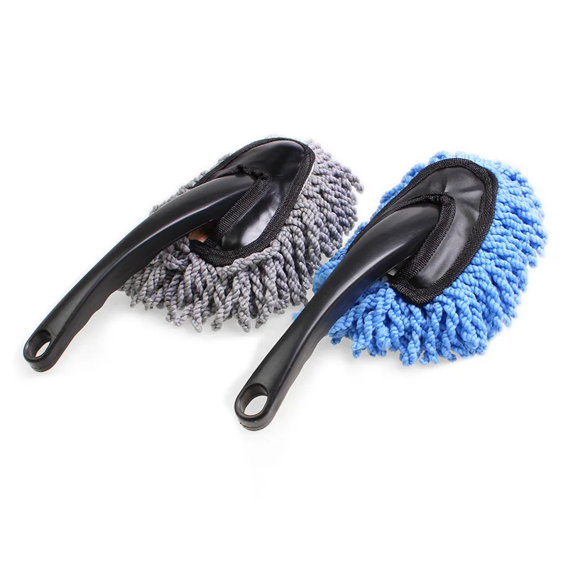 Car Cleaning Brush Microfiber Auto Window Wash Cleaner Long Handle Dust