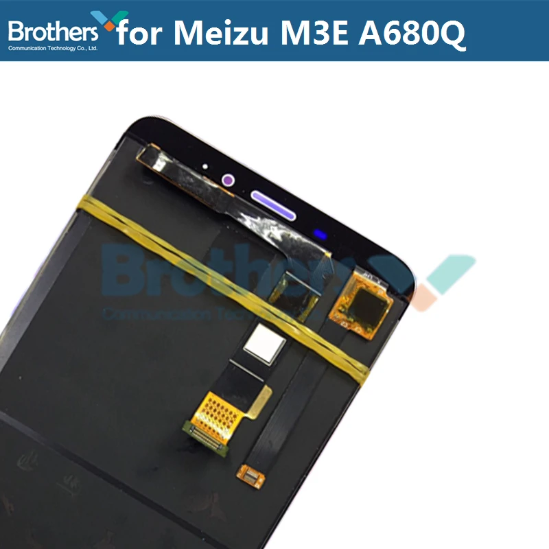 ЖК экран для Meizu M3E Meilan E A680Q дисплей сменный сенсорный с цифровым преобразователем