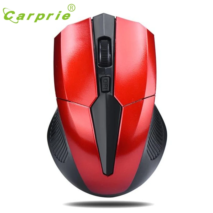 CARPRIE 2.4GHz Wireless Mouse Ergonomic Optical Cordless USB Receiver PC Computer Mice for Laptop QF28 Factory price|Мыши| |
