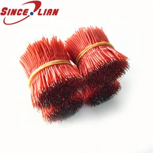 Мощность шнур 1000 шт. UL1007 AWG24 резиновые провода кабеля красные, черные удлинитель 24AWG нагрева электрический кабель