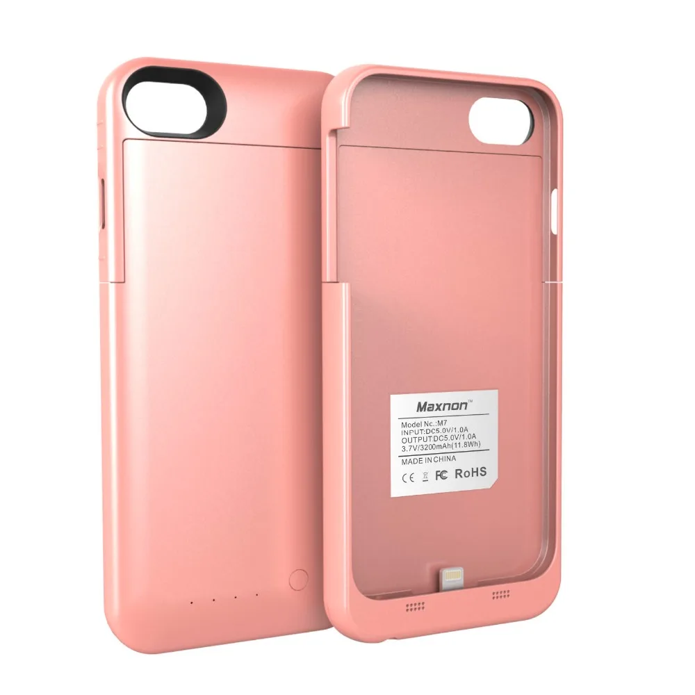 

For iphone 7 8 7 plus 4.7/5.5 inch Battery Charger Case 3200mAH/4000mah External Backup Battery Case Backup Cover Power Bank