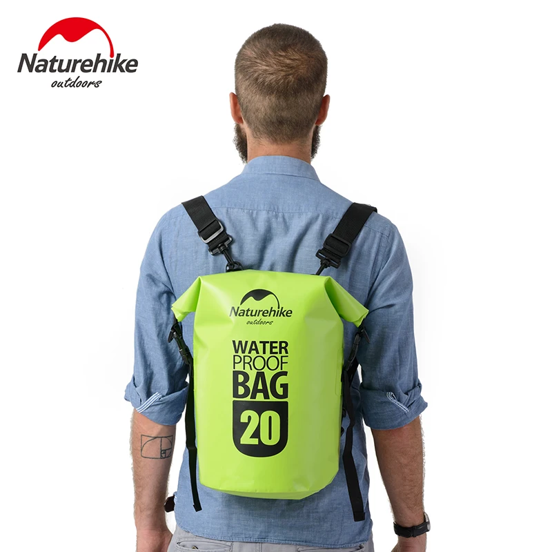 Naturehike 20L 30L Waterproof dry Bag Beach sport Swimming Storage Bag men women's backpack outdoor FS16M030-L