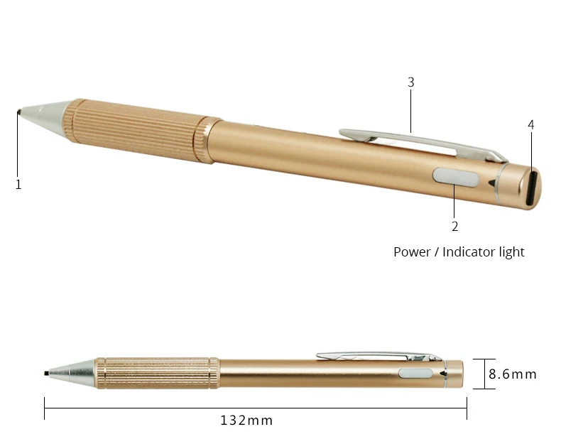 ENJOY-уникальный электромагнитный стилус с активной емкостью, Стилус из нержавеющей стали для сенсорного экрана iphone 6 7 8 X Tablet PC