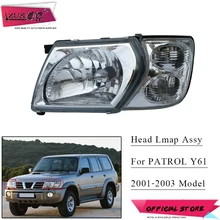 ZUK 4 шт./компл. фар Коннер лампа для NISSAN PATROL SAFARI Y61 4200 4500 4800 2001 2002 2003 фары Поворотная сигнальная лампа