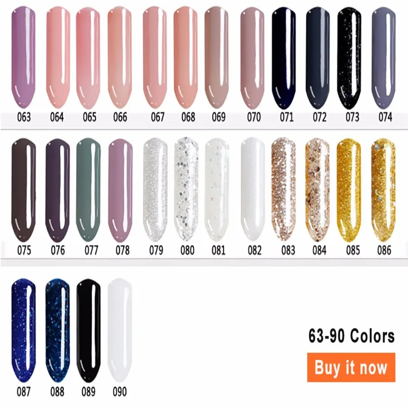 Lily Angel неон красочные ногтей Гель-лак 90 Цвета профессиональный ...