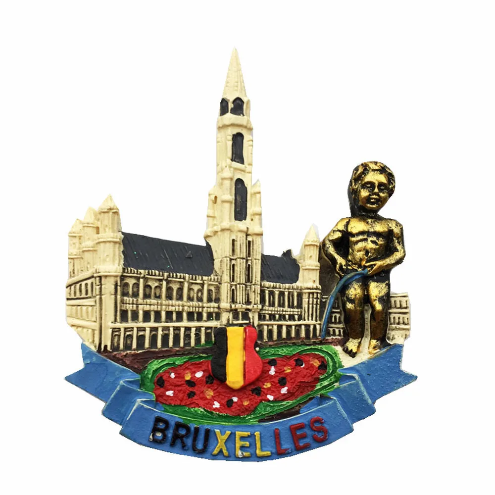 BABELEMI новая Бельгия, сувениры для туристов с писающим мальчиком магниты на холодильник, наклейки для украшения дома