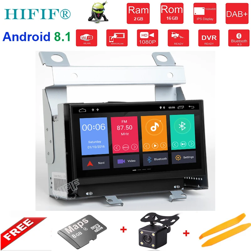 Best 7 inch Car DVD GPS Stereo Player For Land Rover Freelander II 2007-2012 with Touch Screen;Bluetooth, Keep Original UI/Radio 0
