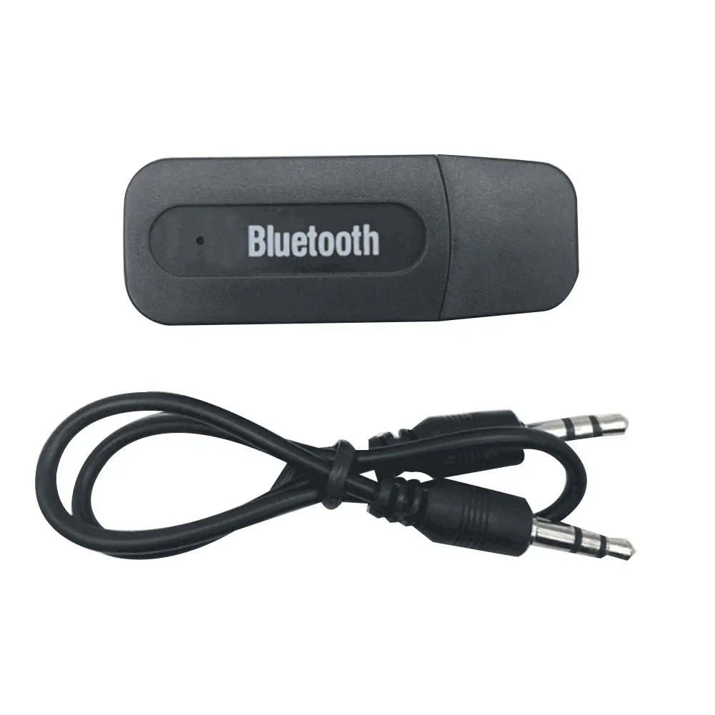 Портативный беспроводной USB Bluetooth адаптер аудио приемник музыкальный передатчик мм 3,5 мм AUX кабель