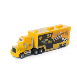 Disney Pixar Cars 2 3 игрушки № 52 Mack Uncle Truck Lightning McQueen Jackson Storm 1:55 литой модельный автомобиль игрушка детский подарок