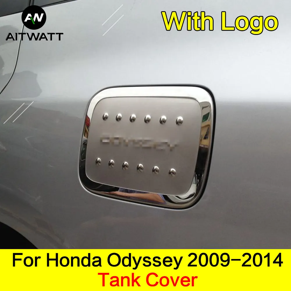 Подходит для Honda Odyssey 2009 2014 ABS хромированный внешний топливный масляный бак