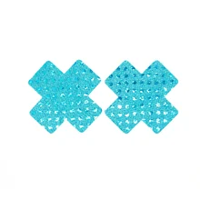 VENI LYNN2018 Сексуальная соска с блестками крестообразные Одноразовые наклейки на грудь Европа и Америка