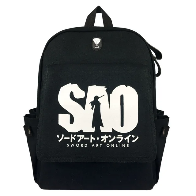 Sword Art Online Canvas School Backpack
