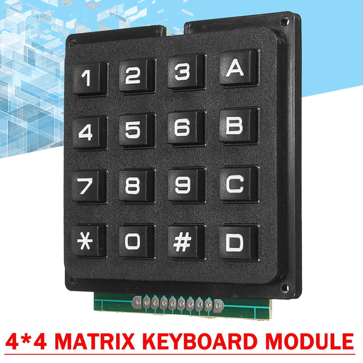 S SKYEE 16 Keys 6.5x6.5cm Switch Keypad Keyboard Module Keyboard Module