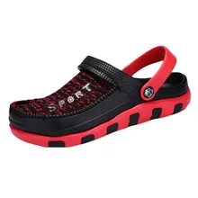 SAGACE/мужские пляжные тапочки; однотонная Повседневная дышащая обувь на плоской подошве; спортивная обувь с дырками; две износостойкие водонепроницаемые Тапочки