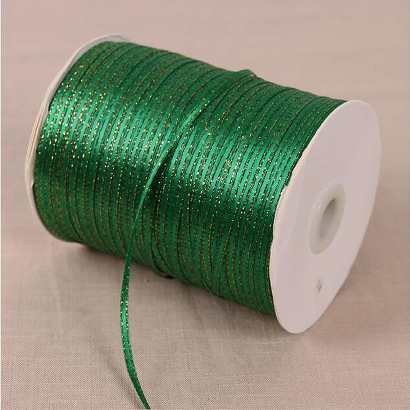 REDJCK Silk Fabric bing Ribbons 10/20/50/100 Meters 3 mm Width