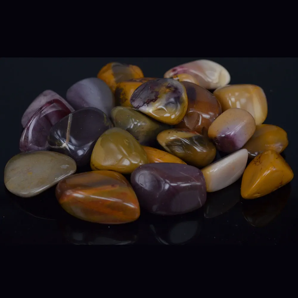 500g/lot Natural Mookaite Crystal Gem Stone Freeform Tumbled Stones Feng Shui Chakra Healing Reiki Stone