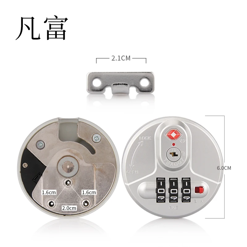 

Lock smith tools customs ABS lock Anti-Theft Locks combinations Aluminum frame lock security protect Zinc alloy material lock