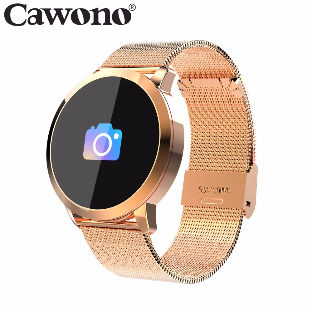 

Cawono Q8 Color Touch Screen Smartwatch Smart Sport Fitness Watch Men Women IP67 Waterproof Wearable Devices Heart rate monitor