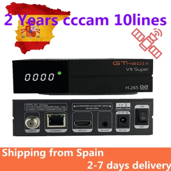 

GTMedia V9 Super Satellite Receiver Bult-in WiFi Europe Full HD DVB-S2 Freesat V9 V8 Super Receptor