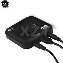 B7 Plus беспроводной Bluetooth 4,2 приемник aptX LL с низкой задержкой двухпортовый Аудио Микрофон CVC6.0 NFC музыкальный адаптер для ноутбука автомобиля