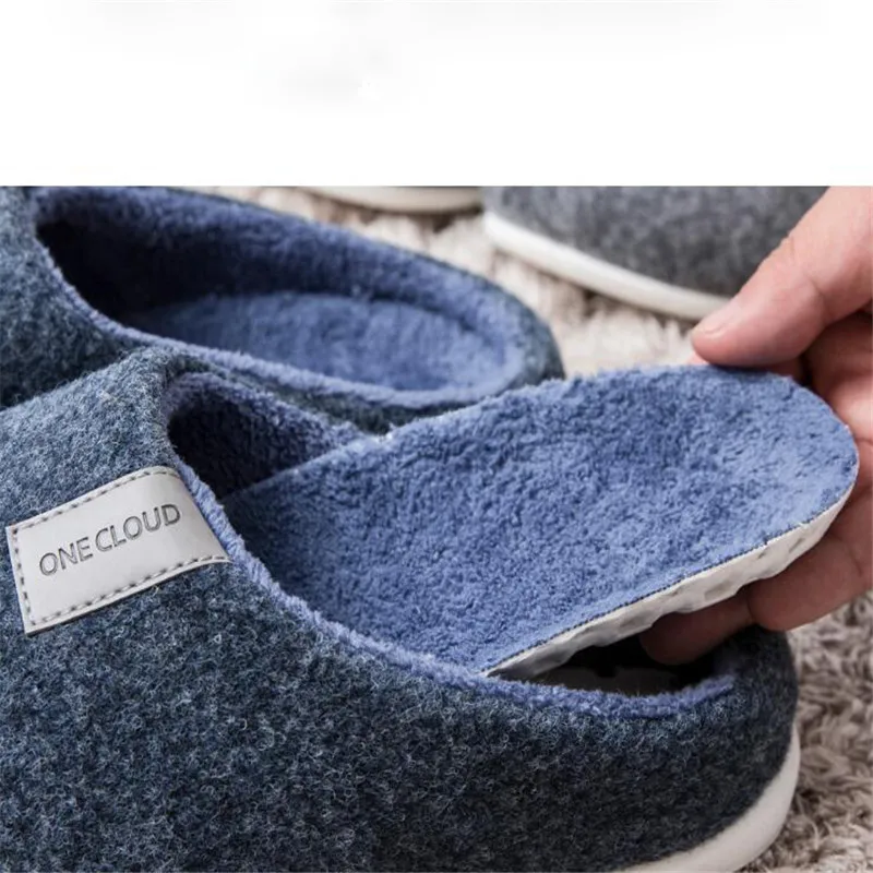 Xiaomi one cloud home cotton slippers Removable insole Soft Comfortable Winter Non-slip EVA Sole Light-weight Slippers unisex (5)