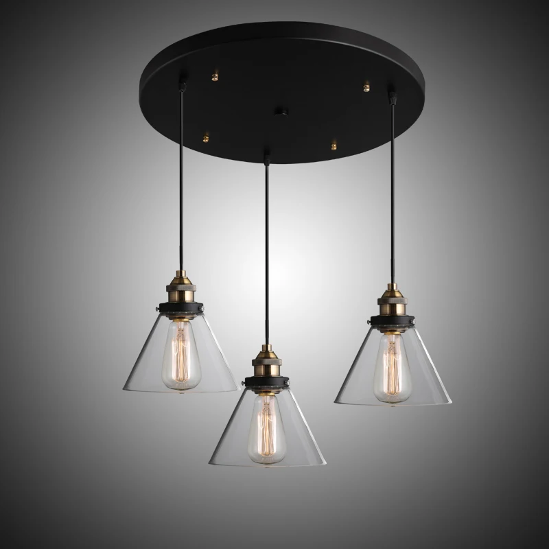 Rushed-Lamparas-Lamp-Glass-Lanterns-Restaurant-Lamp-3-Head-American-Country-Ceiling-Bedroom-Living-Room-Simple