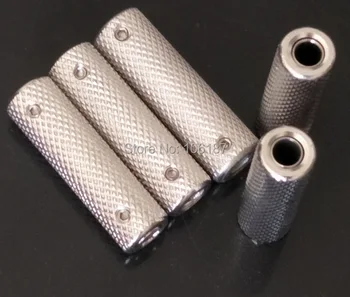 

5Pcs New Arrival Silver Steel Tattoo Machine Tubes GRIPS Back Stem With A Wrench As Gift