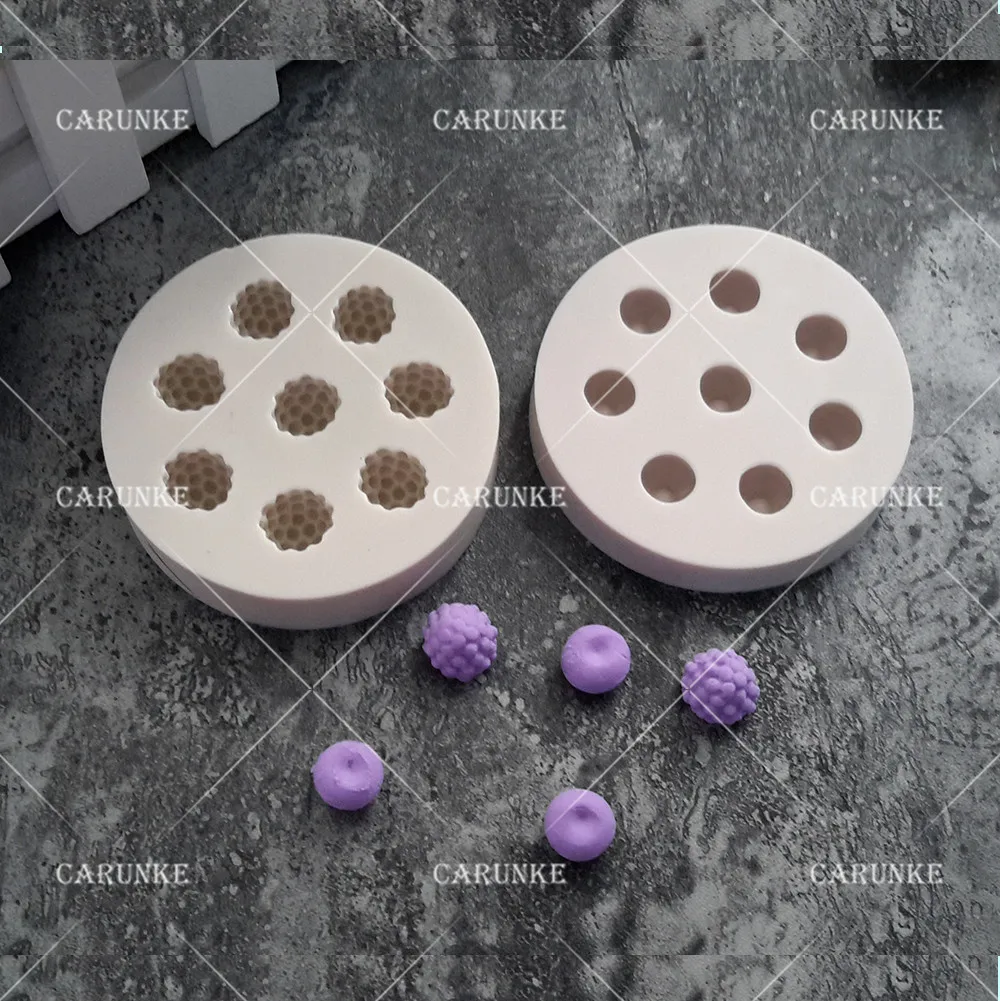 Carunke Raspberry Mould Blueberry Flower Silicone Mould Carunke Raspberry Mould Blueberry Flower Silicone Mould