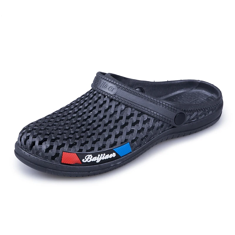WeiDeng Antiskid Beach Comfortably Croc Summer Water Shoes For Men Sports Sneakers Hiking Sandals Breathable Sandals Slip On
