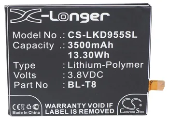 

Cameron Sino 3500mAh Battery BL-T8, EAC62118701 for LG Chameleon, D950, D955, D958, D959, F340, G Flex, KS1301, LGL23, LS995