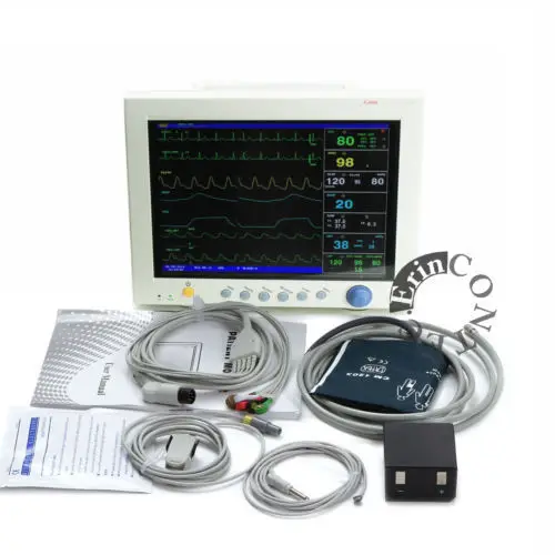 CMS7000 Multi-parameter ECG, Respiration, NIBP, SpO2, PR, TEMP, EtCO2(optional), IBP(optional) Digital Patient Monitor