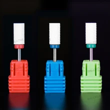 Баррель керамический сверло для ногтей мельница резак для электродрель для обработки ногтей маникюрная машина устройство аксессуар удалить акриловый Гель-лак