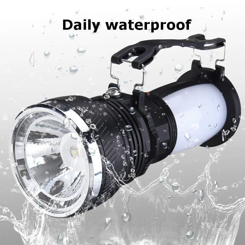 

Solar Power Lamp Rechargeable Battery LED Flashlight Outdoors Camping Tent Light Lantern Lamp GHS99