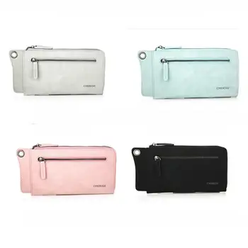 

Women Mini Grind Leather Wallet Card Holder Wallet Purse