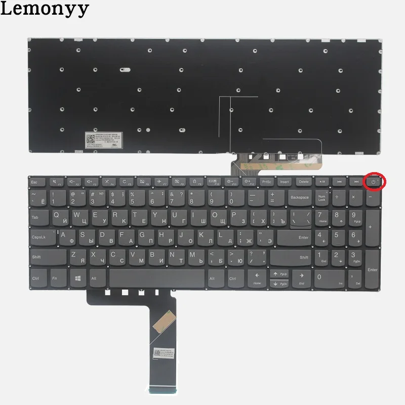  Russian Keyboard for Lenovo IdeaPad 520-15 520-15IKB 320S-15 320-15ISK 320S-15IKBR RU keyboard blac