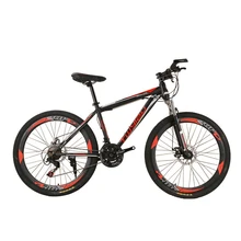AOXIN 26-inch 24 speed bmx mountain bike High carbon steel disc brake shock Adult mtb bicycle