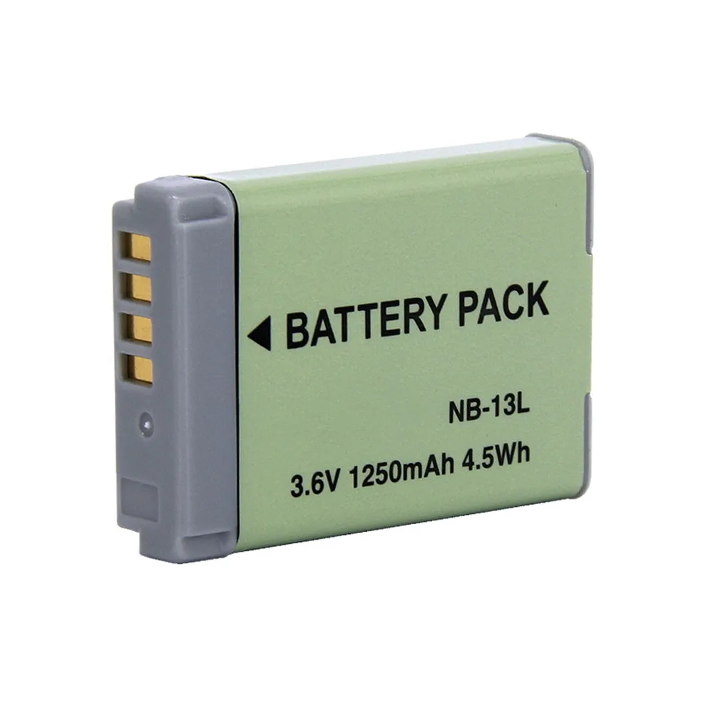 

WHCYonline 1250mAh NB-13L NB13L NB 13L Digital Camera Battery For Canon G7 X Mark II G7X PM165 G5 X G5X G9 X G9X SX620 SX720 HS