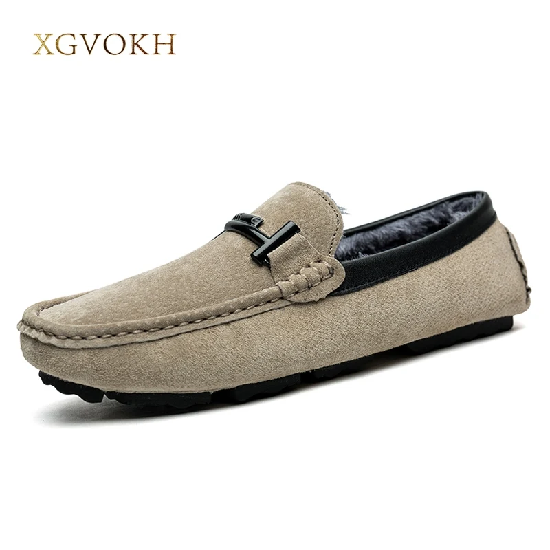 Mens Shoes Plus Size Suede Leather Loafers Shoes Men Casual Driving Shoes Leather Mocassin Spring Office Male Flats Mens Shoes Plus Size Suede Leather Loafers Shoes Men Casual Driving Shoes Leather Mocassin Spring Office Male Flats