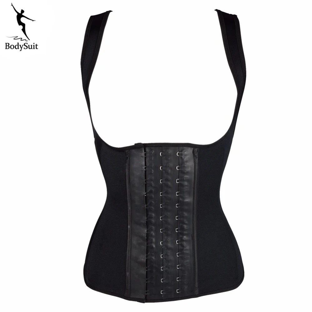 Waist trainer latex corset modeling strap body shaper waist trainer