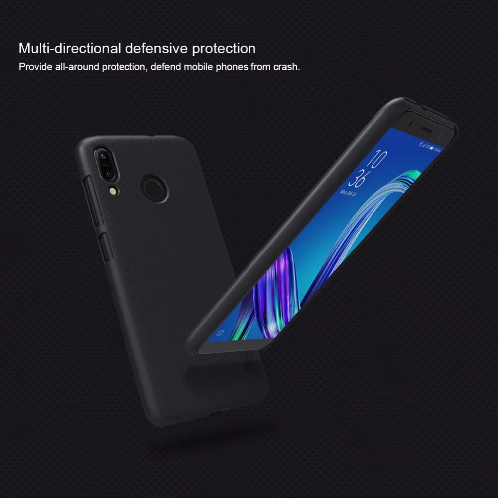 Чехол NILLKIN для Asus Zenfone Max M1 ZB555KL матовый защитный твердый пластиковый чехол на заднюю панель чехол для Asus Zenfone Max M1 ZB555KL