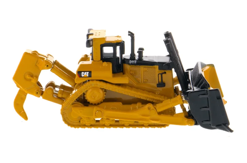 Литая игрушка модель DM 1:125 гусеница Cat D11T трактор гусеничного типа бульдозер